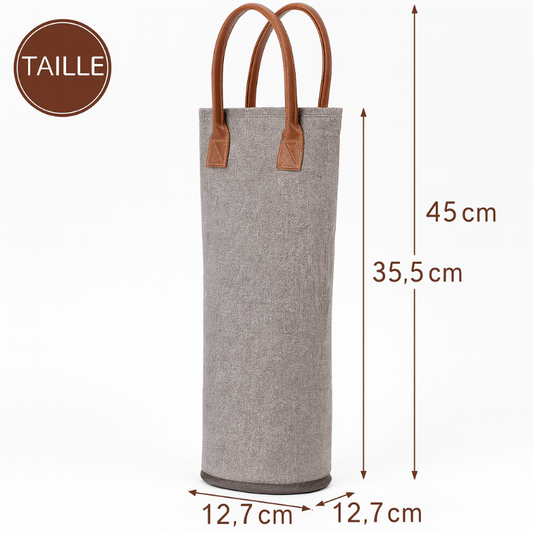 Sac isotherme pour bouteille de vin